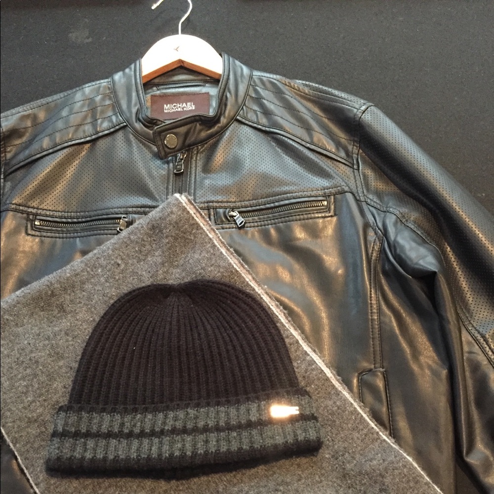 Michael Kors jacket hat & scarf bundle